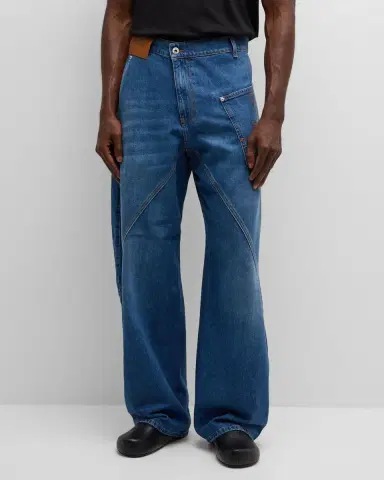 JW Anderson Men's Twisted Workwear Jeans | Thumbnail 3 JW Anderson Men's Twisted Workwear Jeans | Thumbnail 3