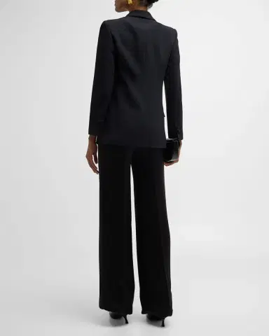 Emporio Armani Essentials One-Button Blazer Jacket | Thumbnail 6 Emporio Armani Essentials One-Button Blazer Jacket | Thumbnail 6
