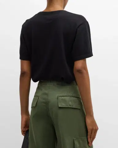 RAILS Cotton Cashmere Crewneck T-Shirt | Thumbnail 3