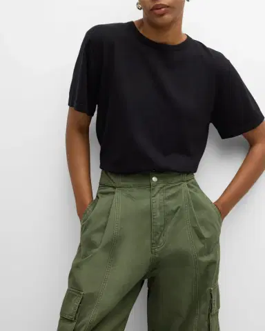 RAILS Cotton Cashmere Crewneck T-Shirt | Thumbnail 7