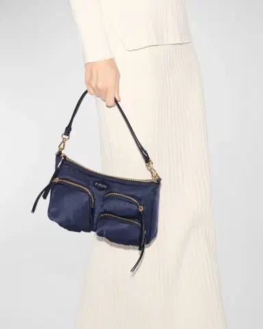 MZ Wallace Chelsea Petite Nylon Shoulder Bag | Thumbnail 4 MZ Wallace Chelsea Petite Nylon Shoulder Bag | Thumbnail 4