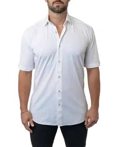 Maceoo Men's Galileo Stretch Core Sport Shirt | Thumbnail 1