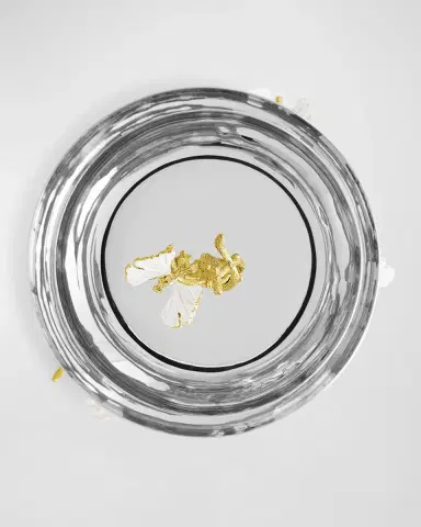 Michael Aram Butterfly Ginkgo White & Gold Two Tier Etagere | Thumbnail 3 Michael Aram Butterfly Ginkgo White & Gold Two Tier Etagere | Thumbnail 3