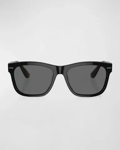 Brunello Cucinelli Men's Acetate Square Sunglasses | Thumbnail 2 Brunello Cucinelli Men's Acetate Square Sunglasses | Thumbnail 2
