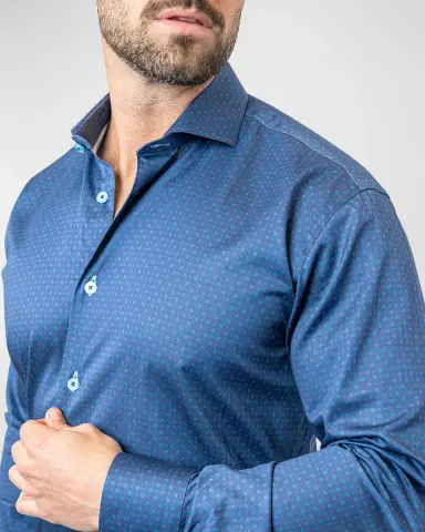 Maceoo Men's Einstein Stamped Sport Shirt | Thumbnail 3 Maceoo Men's Einstein Stamped Sport Shirt | Thumbnail 3