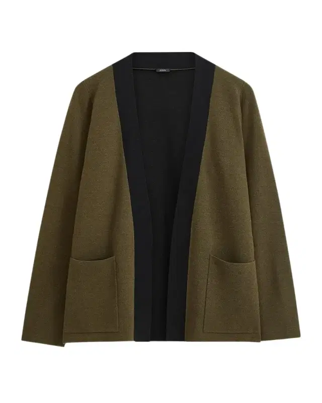 Open-Front Knit Cardigan