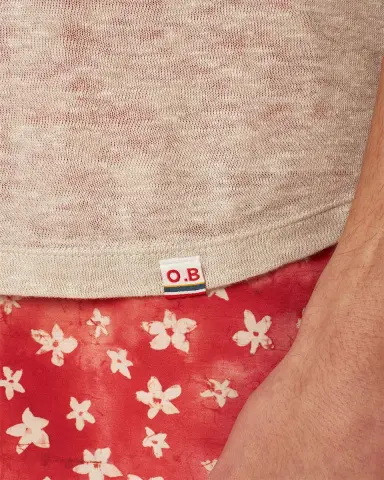 Orlebar Brown Men's OB-T Linen T-Shirt | Thumbnail 5