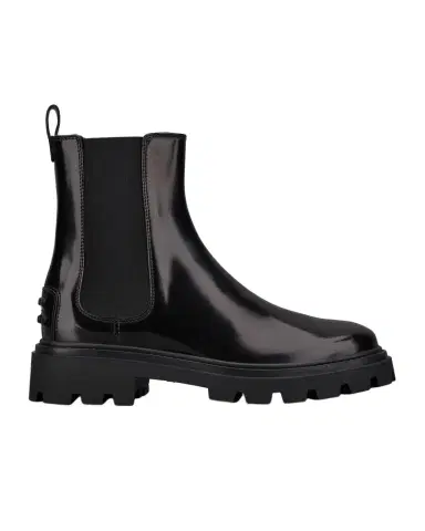 Tod 's Leather Chelsea Ankle Booties | Thumbnail 1 Tod 's Leather Chelsea Ankle Booties | Thumbnail 1