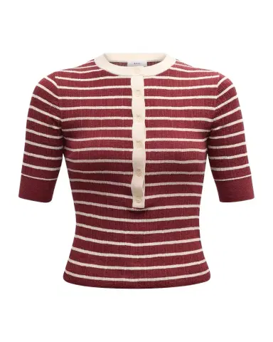 A.L.C. Fisher Pleated Button-Front Top | Thumbnail 1
