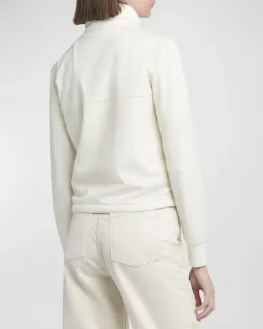 Moncler Quilted Nylon Zip-Up Cardigan | Thumbnail 3 Moncler Quilted Nylon Zip-Up Cardigan | Thumbnail 3