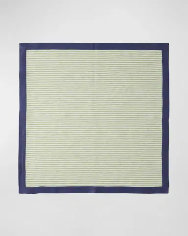 Deborah Rhodes Seersucker Border Napkins | Thumbnail 3