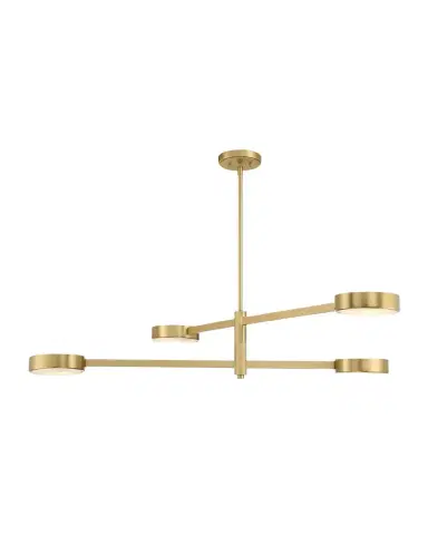 Crystorama Orson 4-Light Linear Chandelier | Thumbnail 1