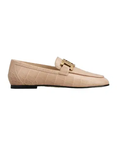 Tod's Croco Chain Slip-On Loafers | Thumbnail 1