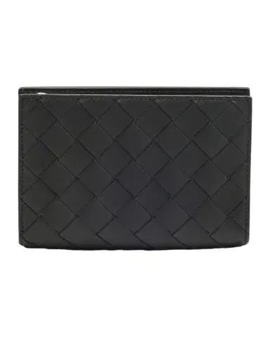 Bottega Veneta Men's Intrecciato 15 Bifold Card Case | Thumbnail 1