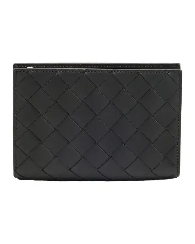 Bottega Veneta Men 's Intrecciato 15 Bifold Card Case