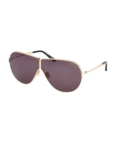 TOM FORD Keating Metal Aviator Sunglasses | Thumbnail 1