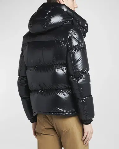 Moncler Men's Montbeliard Short Down Jacket | Thumbnail 3