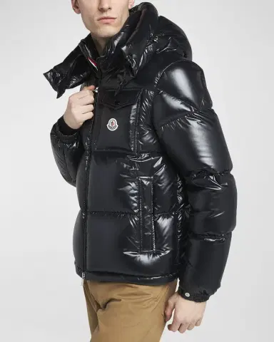 Moncler Men's Montbeliard Short Down Jacket | Thumbnail 6