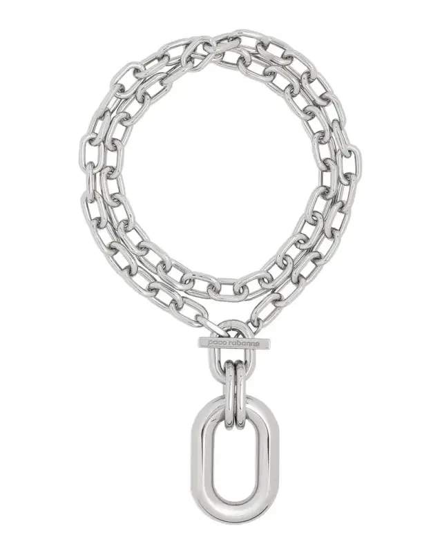 XL Chain-Link Pendant Necklace