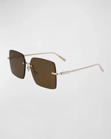 FERRAGAMO Prisma Metal Square Sunglasses | Thumbnail 2 FERRAGAMO Prisma Metal Square Sunglasses | Thumbnail 2
