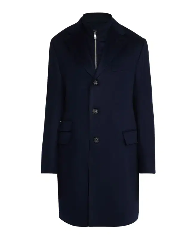 Men 's Wool ID Topcoat