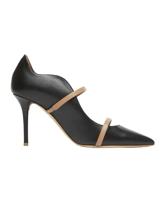 Malone Souliers Maureen Bicolor Leather Dual-Band Pumps