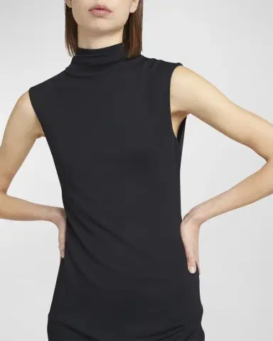 Jil Sander Sleeveless Drop-Waist Layered Maxi Dress | Thumbnail 6 Jil Sander Sleeveless Drop-Waist Layered Maxi Dress | Thumbnail 6