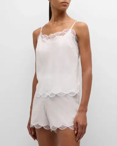 Natori Colette Lace-Trim Cami Pajama Set | Thumbnail 2 Natori Colette Lace-Trim Cami Pajama Set | Thumbnail 2