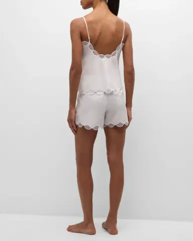 Natori Colette Lace-Trim Cami Pajama Set | Thumbnail 4 Natori Colette Lace-Trim Cami Pajama Set | Thumbnail 4