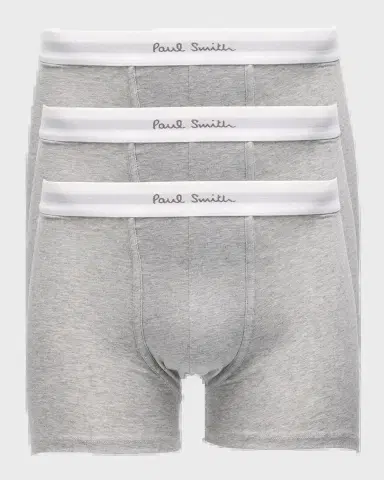 Paul Smith Men's 3-Pack Long Leg Trunks | Thumbnail 3
