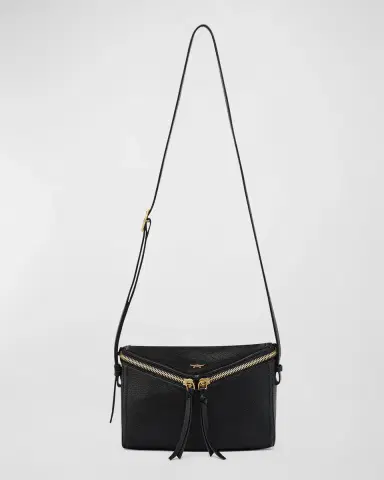 MCM Zip Leather Shoulder Bag | Thumbnail 3 MCM Zip Leather Shoulder Bag | Thumbnail 3