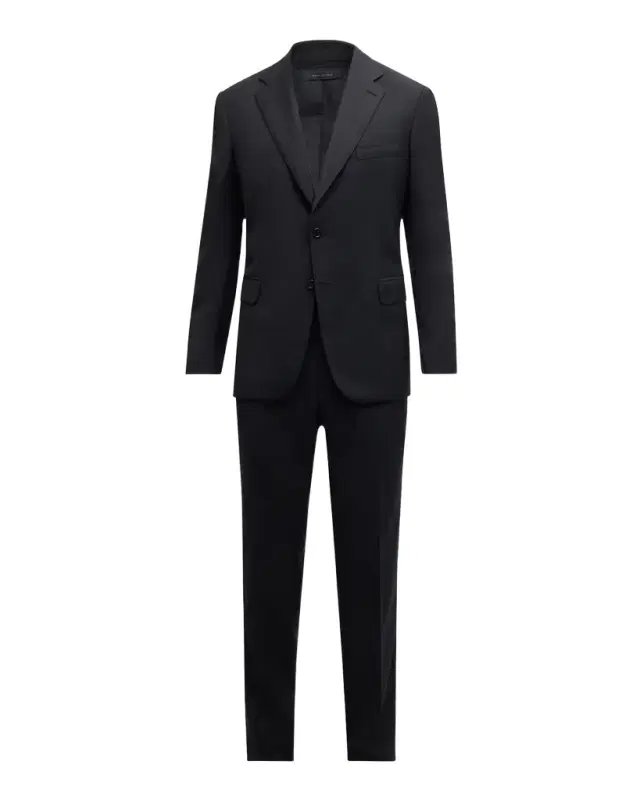Men 's Tonal Stripe Stretch Wool Suit