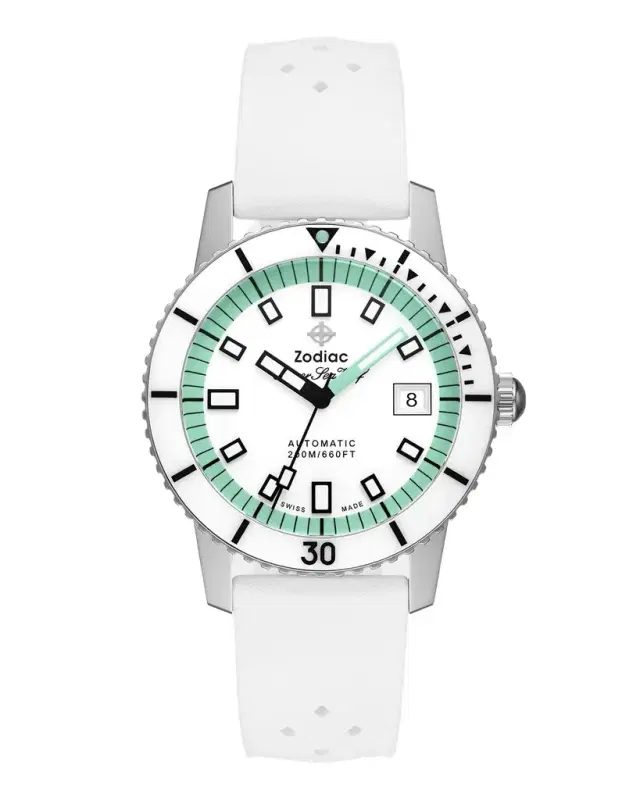 Men 's Compression Diver II Automatic Rubber-Strap Watch, 40mm