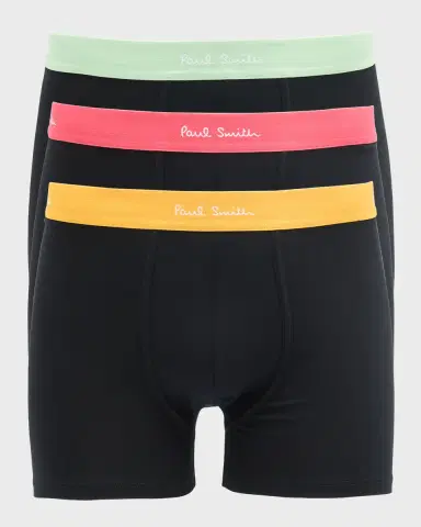 Paul Smith Men's Color-Band 3-Pack Trunks | Thumbnail 2