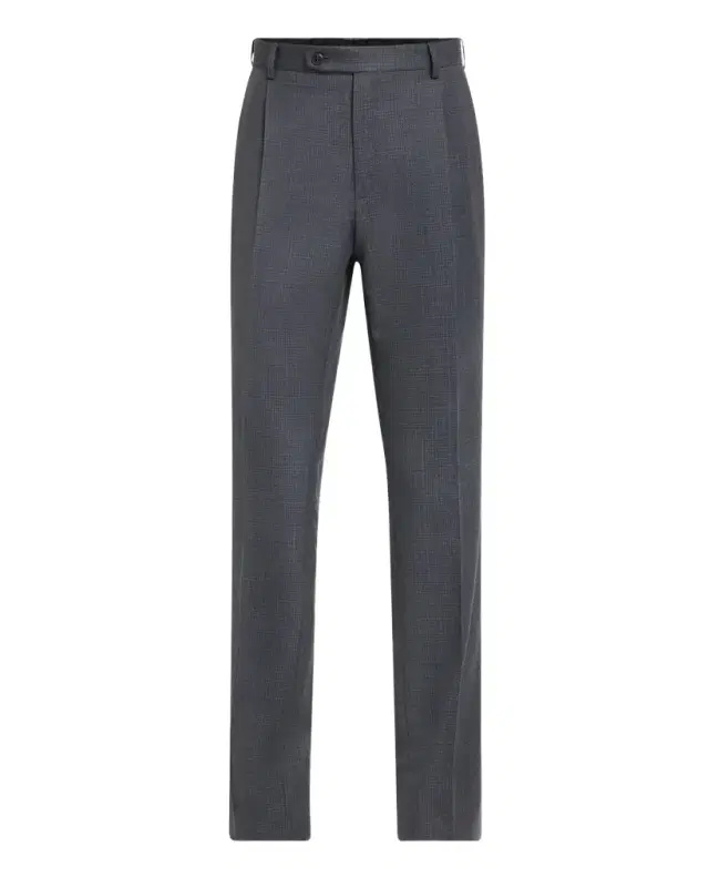 Men 's Textured Wool Dress Pants