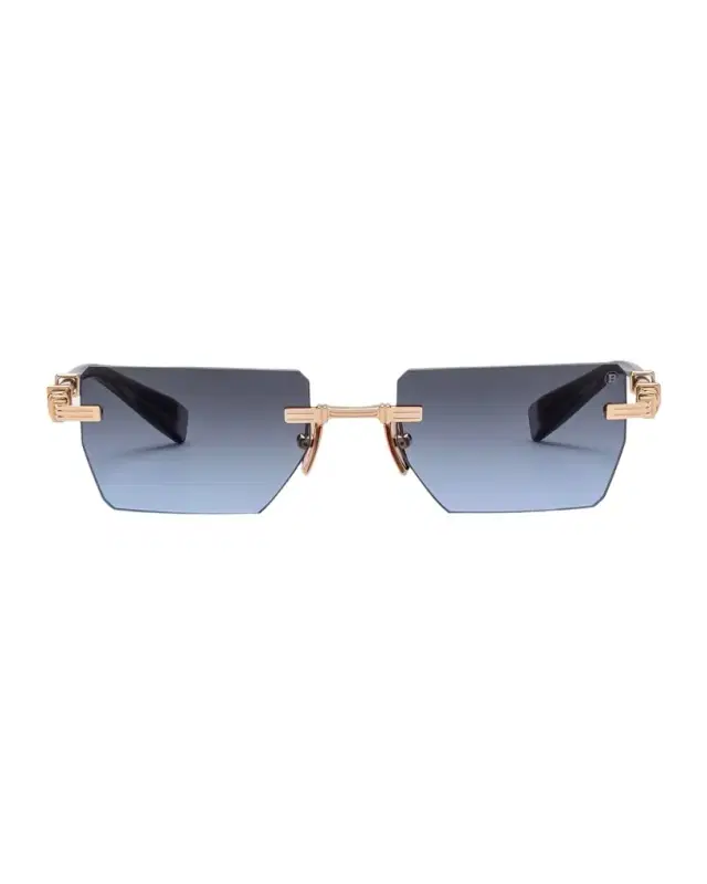 Pierre Titanium Rectangle Sunglasses