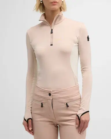 Moncler Grenoble Polartec Quarter-Zip Base Layer | Thumbnail 4 Moncler Grenoble Polartec Quarter-Zip Base Layer | Thumbnail 4