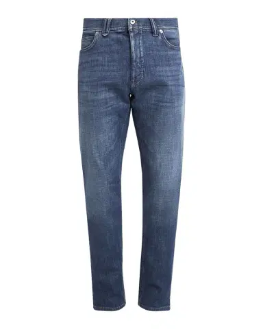 Brioni Men's Light Wash Straight-Leg Jeans | Thumbnail 1 Brioni Men's Light Wash Straight-Leg Jeans | Thumbnail 1