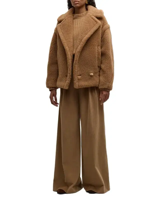 Vanadio Camel Wool Overcoat