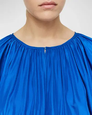 Joseph Briela Crinkled Habotai Silk Blouse | Thumbnail 3