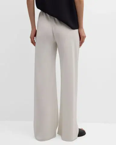 THE ROW Gala Wide-Leg Crepe Pants | Thumbnail 2