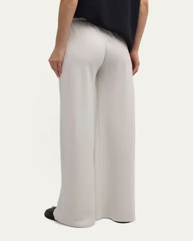 THE ROW Gala Wide-Leg Crepe Pants | Thumbnail 13