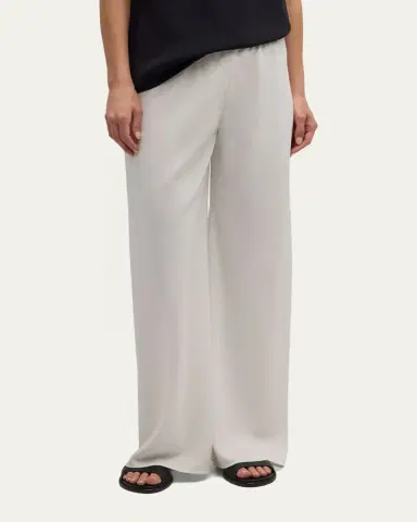 THE ROW Gala Wide-Leg Crepe Pants | Thumbnail 14