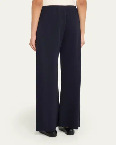 THE ROW Gala Wide-Leg Crepe Pants | Thumbnail 18
