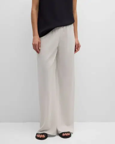 THE ROW Gala Wide-Leg Crepe Pants | Thumbnail 3