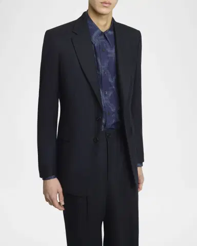 Dries Van Noten Men's Blaine Wool Sport Coat | Thumbnail 2 Dries Van Noten Men's Blaine Wool Sport Coat | Thumbnail 2