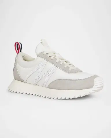 Moncler Men's Pacey Nylon and Suede Runner Sneakers | Thumbnail 3 Moncler Men's Pacey Nylon and Suede Runner Sneakers | Thumbnail 3