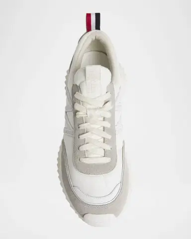 Moncler Men's Pacey Nylon and Suede Runner Sneakers | Thumbnail 6 Moncler Men's Pacey Nylon and Suede Runner Sneakers | Thumbnail 6
