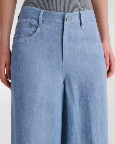 TWP Tiny Dancer Wide-Leg Denim Jeans | Thumbnail 3