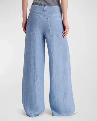 TWP Tiny Dancer Wide-Leg Denim Jeans | Thumbnail 4